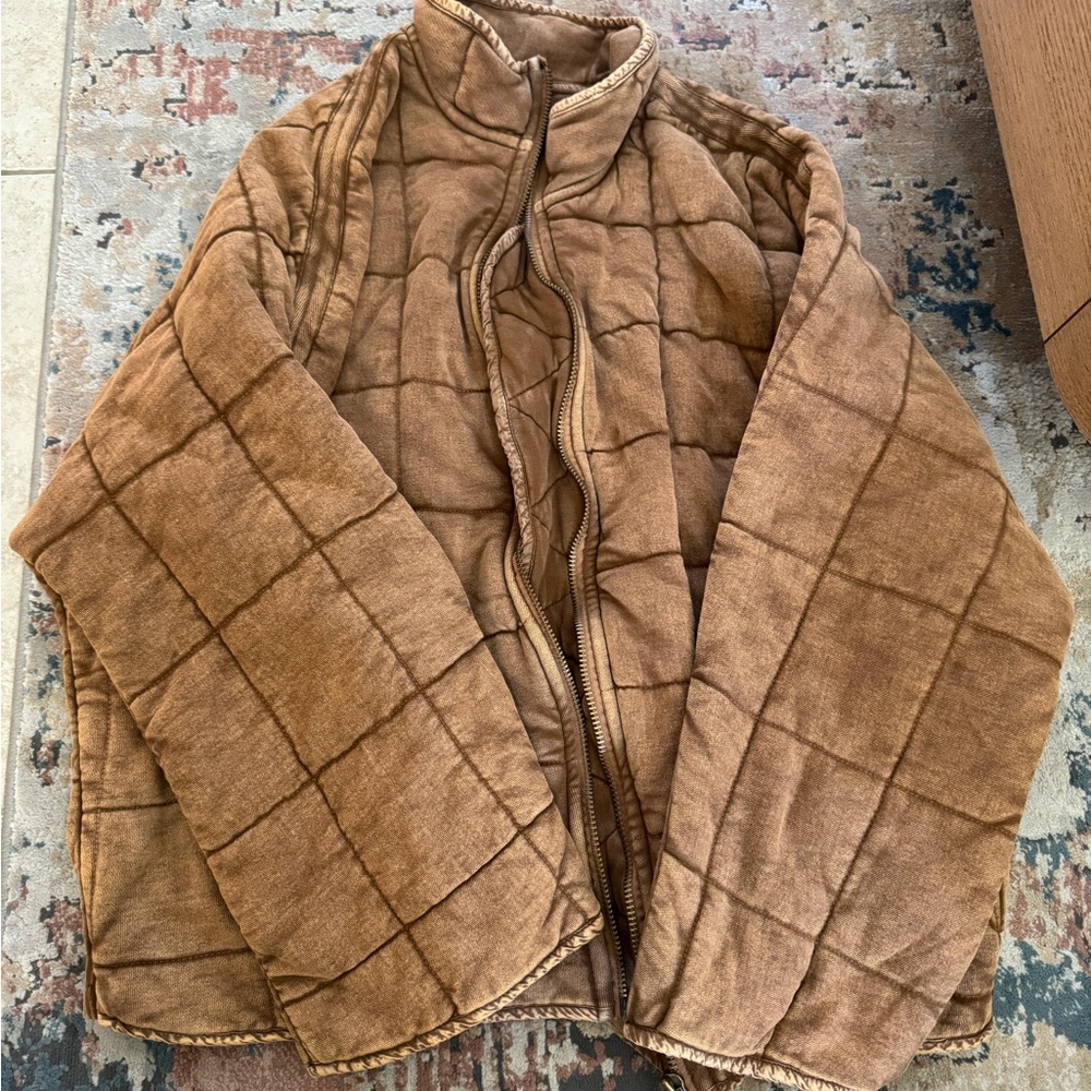 Free People Dolman Quilted Jacket